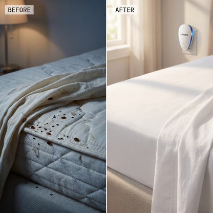 PestPro™ Ultrasonic Pest Repeller - Banish Bed Bugs & 14 other pests for good